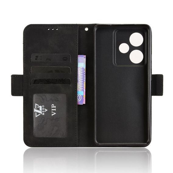 Flip case for Realme GT 7 / 7T, Card Slot, black