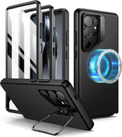 Case for Samsung Galaxy S24 Ultra, Suritch Full Body for MagSafe, black