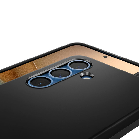 Spigen case for Samsung Galaxy S25, Thin Fit Mag, black + 9H tempered glass