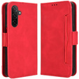Flip case for Samsung Galaxy A56, Card Slot, red