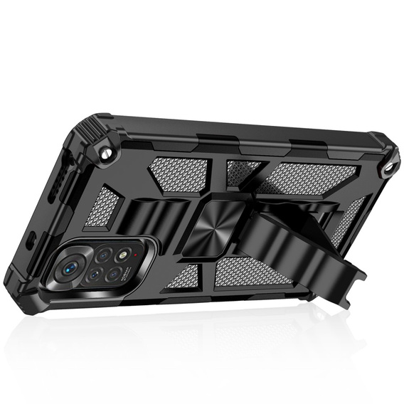 Case for Xiaomi Redmi Note 11 / 11S, Armor Kickstand, black