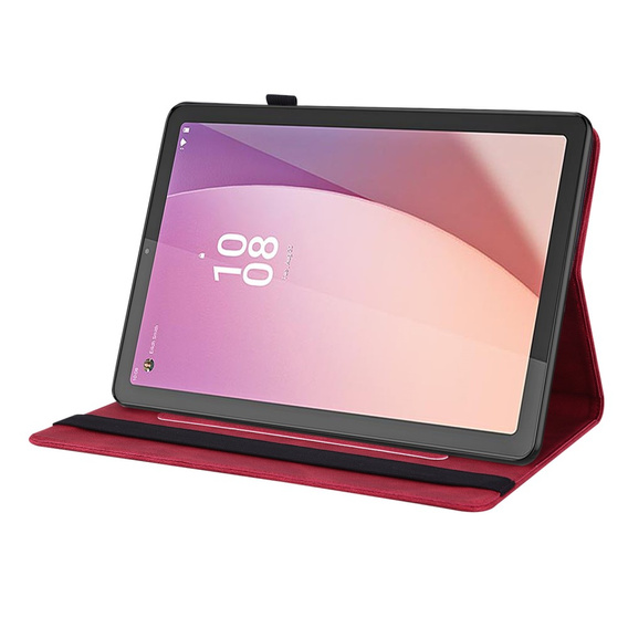 Case for Lenovo Tab M9, Butterfly, red