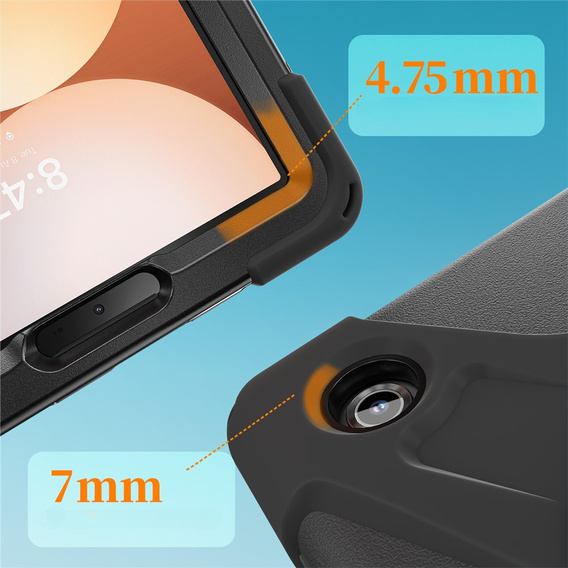 Armoured case with stand and shoulder strap for Samsung Galaxy Tab A11