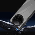 Case for Xiaomi Redmi A3, Fusion Hybrid, with camera protection, transparent / black