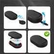 Waterproof locator case for Samsung Galaxy SmartTag2