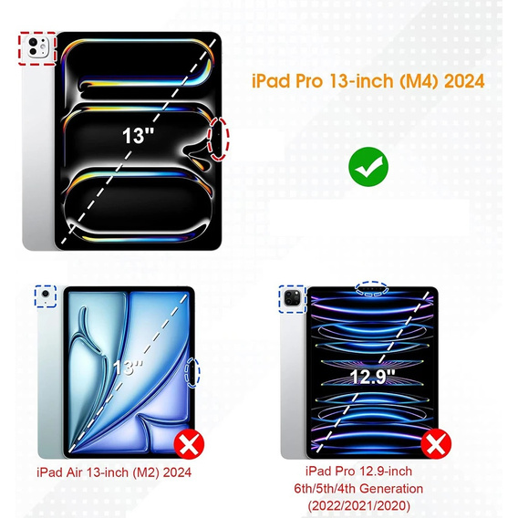 Tempered Glass for iPad Pro 13" 2024 (7 gen.)