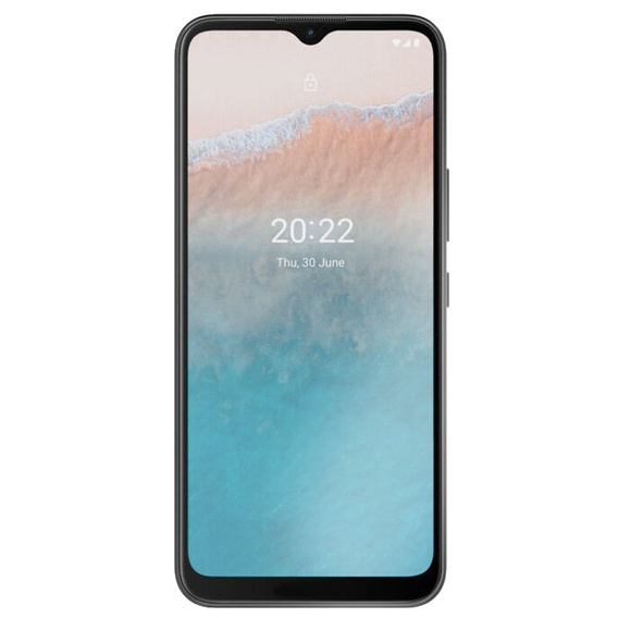 3D Tempered Glass for Nokia C21 Plus, black