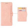 Flip case for Oppo Reno 13F / Oppo Reno 13FS, Card Slot, pink