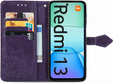 Flip case for Xiaomi Redmi 13, Mandala, purple
