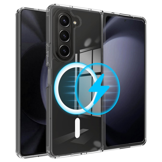 Case for Samsung Galaxy Z Fold6 5G, Fusion Hybrid, for MagSafe, transparent