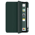 Case for iPad Air 4 2020 / Air 5 2022 10.9", Smartcase with stylus space, green
