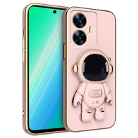 Case for Realme C55, Astronaut, pink rose gold