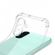 Case for Samsung Galaxy A26, Erbord Dropproof, transparent + Glass