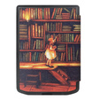 Case for PocketBook Verse / Verse Pro, Smartcase, Library girl