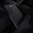 BENKS Kevlar Case for Samsung Galaxy Z Fold5 5G, for MagSafe, Carbon Fiber, black