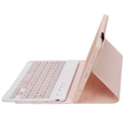 Case + keyboard Samsung Galaxy Tab A7 Lite 8.7 T220 / 225, pink rose gold
