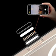 ERBORD Case with MagSafe for iPhone 16 Pro, active button, transparent + Screen Glass