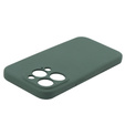 Case for iPhone 15 Pro Max, Silicone Lite, dark green
