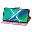 Flip case for Motorola Edge 40, Butterfly, pink