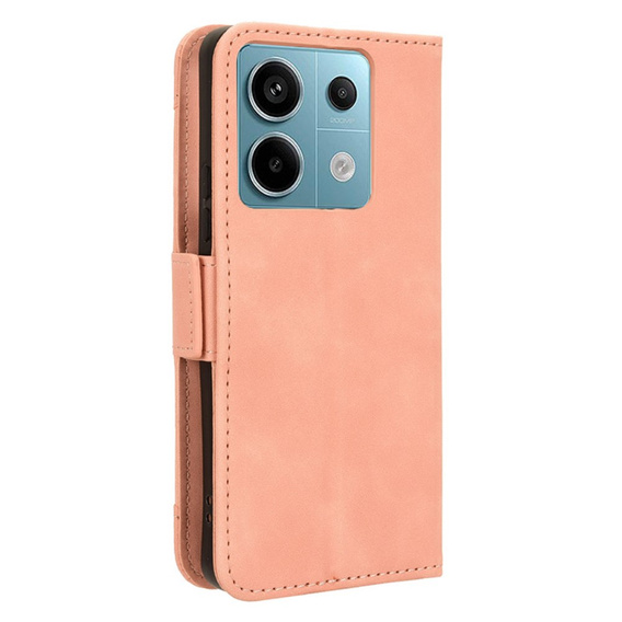 Flip case for Xiaomi Redmi Note 13 Pro 5G, Card Slot, pink