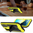 Armored case for Samsung Galaxy S22, R-JUST CamShield Slide, yellow