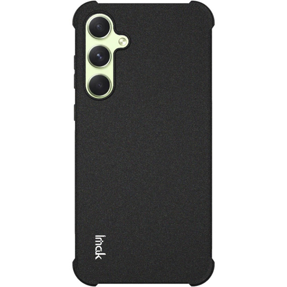 IMAK case for Samsung Galaxy A35 5G, Dropproof, black