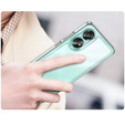 Case for Oppo A58 4G, Fusion Hybrid, transparent