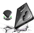 Case for Samsung Galaxy S25 Ultra, Magnetic Dual Glass, black