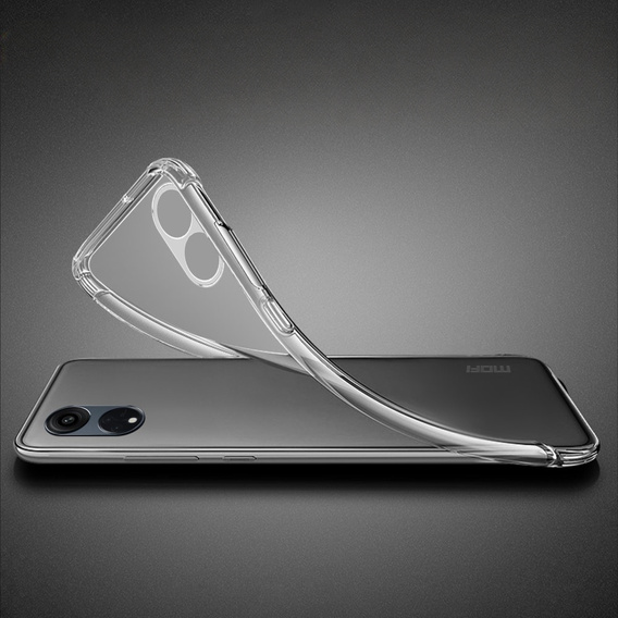 MOFI Case for Oppo A38 4G / Oppo A18 4G, thin, transparent