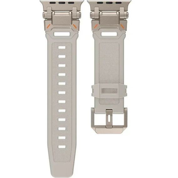 ERBORD ProTech Strap for Apple Watch 1/2/3/4/5/6/7/8/9/SE/Ultra/Ultra 2 42/44/45/49MM, white