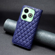 Flip case for Infinix Hot 40i, Wallet, BINFEN COLOR, blue
