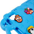 Children's case for Apple iPad Air 11" 6 gen. 2024, Cute Patterns, with stand, blue