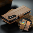 CASEME Litchi Wallet flip case for Samsung Galaxy Z Fold7 5G