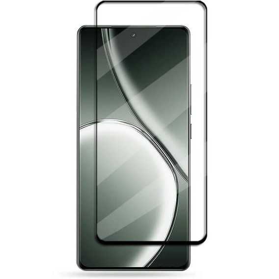 3D Tempered Glass for Realme GT 6 / 6T, black frame