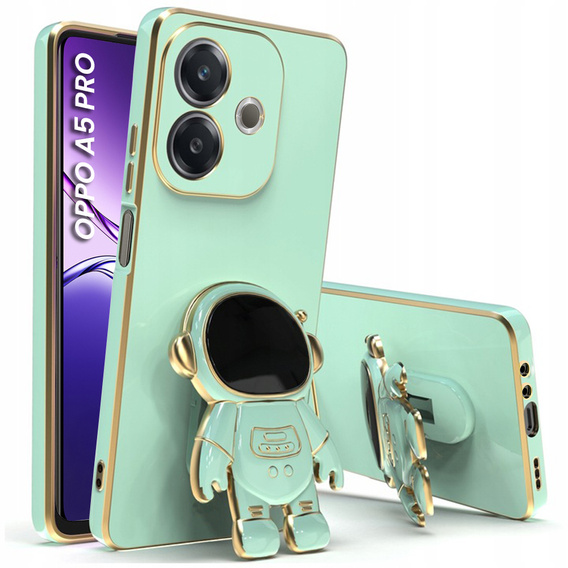 Case for Oppo A5 Pro 5G, Astronaut, green