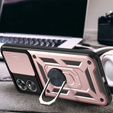 Case for Oppo A17, CamShield Slide, pink rose gold