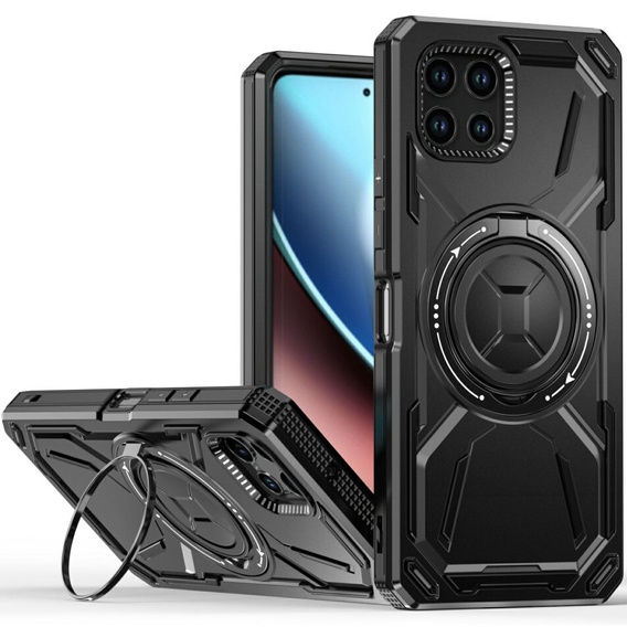 Case for T Phone 2 5G, Heavy Duty Ring, black