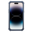 Armored case for iPhone 14 Pro Max, Dexnor Full Body, dark blue