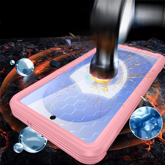 Shockproof case with glass, for MagSafe for Samsung Galaxy S26 Ultra