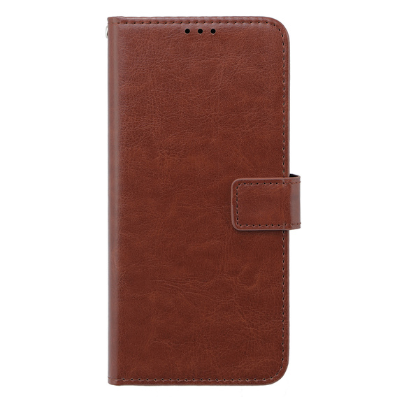 Flip case for Oppo A58 4G, Crazy Horse Wallet, brown
