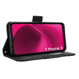 Flip case for T Phone 3 5G, Card Slot, black