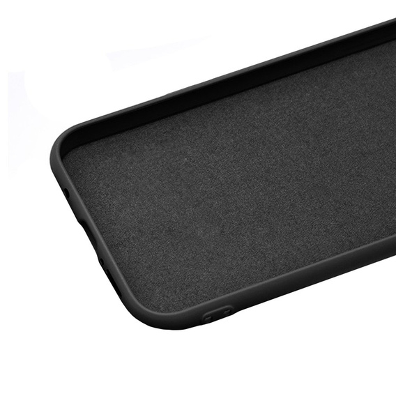 Case for Samsung Galaxy A40, Silicone Lite, black