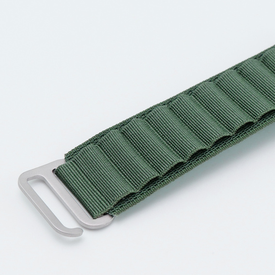 Nylon Strap for Apple Watch 1/2/3/4/5/6/7/8/SE/ULTRA 42/44/45/49mm, Green