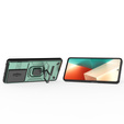 Case for Xiaomi Redmi Note 13 5G, KickStand Camera Lens, green