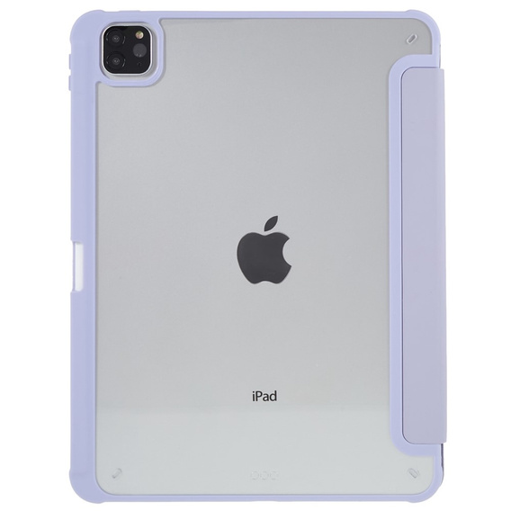Case for iPad Pro 11 2022 / 2021 / 2020 / 2018, Smartcase Hybrid, with stylus space, purple