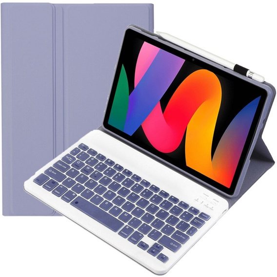 Case + keyboard Xiaomi Redmi Pad SE 11", purple
