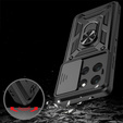 Case for Motorola Moto G86 5G, CamShield Slide, black