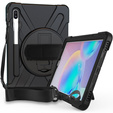 Armored Case for Samsung Galaxy Tab S6 T860/T865, protective 360 with stylus slot, black