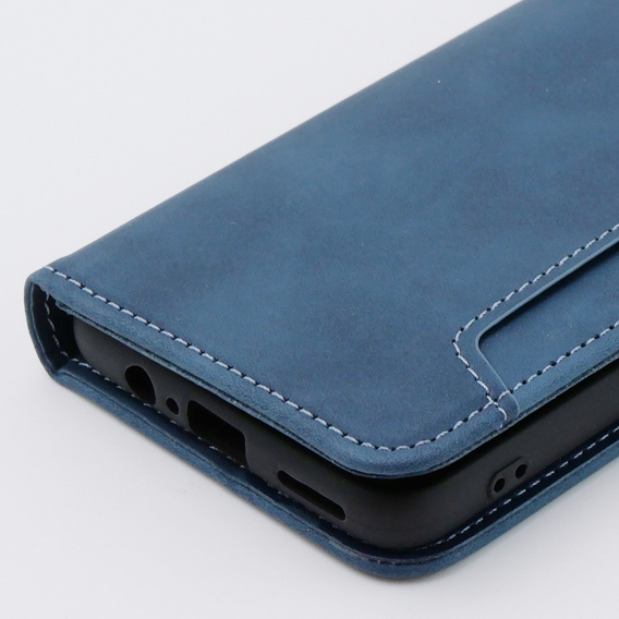 Flip case for Motorola Moto G54 5G, Card Slot, blue