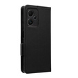 Flip case for Xiaomi Redmi Note 12 5G / POCO X5 5G, Wallet Litchi Magnet, black